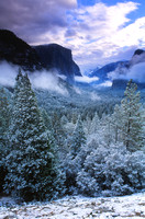 First snow in Yosemite